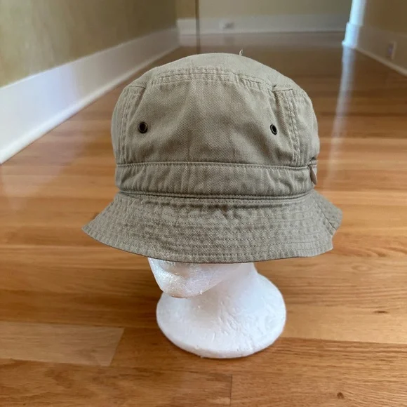 Duluth Trading Co Bucket Hat Cotton Khaki Size Large - Picture 2 of 13